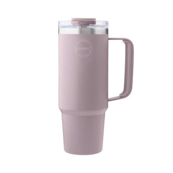 AYA&IDA Thermocup With Straw 885 ml_Lavender